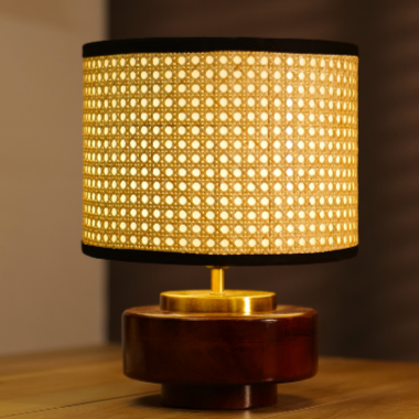 Mango Wood Table Lamps shade - RIO Collection