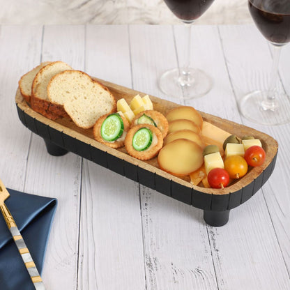 Wooden Asymmetric Platter S