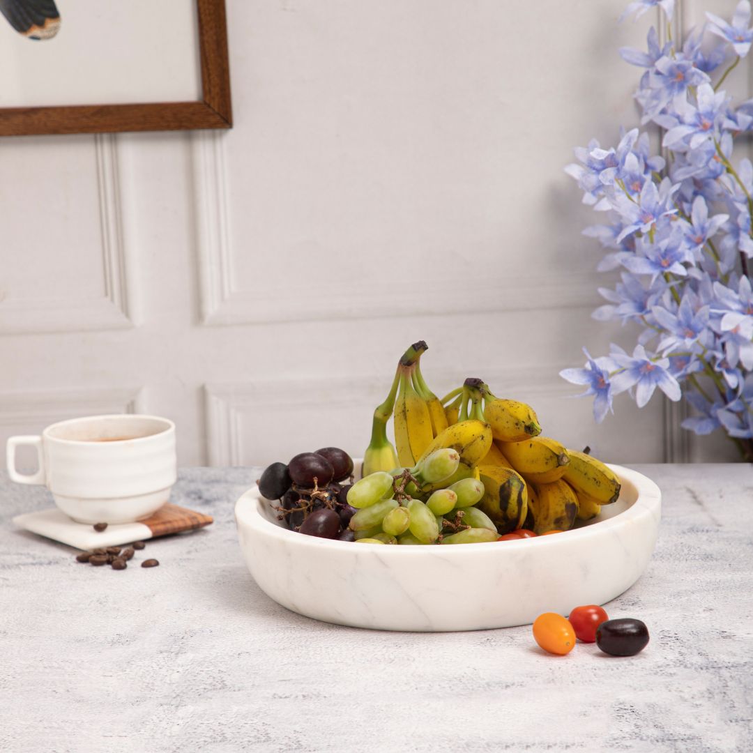 Marble Fruit Bowl