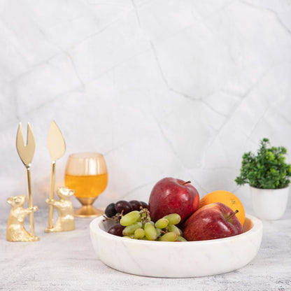 Marble Fruit Bowl