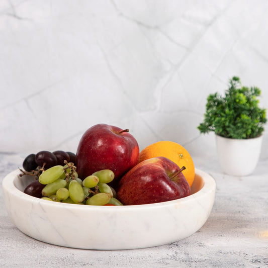 Marble Fruit Bowl