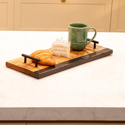 Stripe Serving Platter