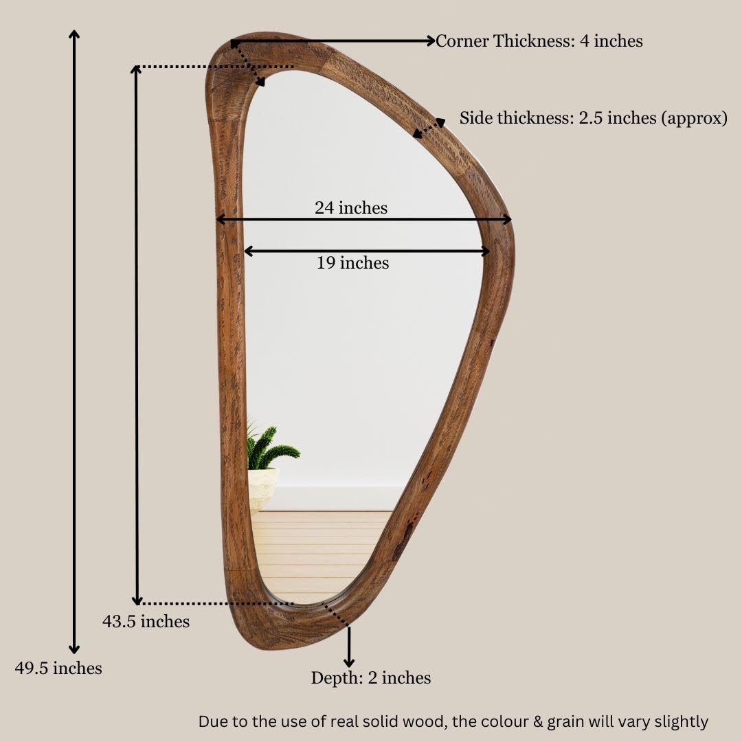 Asymmetric Long Mirror