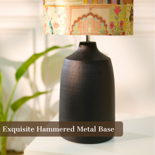 Exquisite Hammered Metal Base