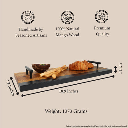 Stripe Serving Platter