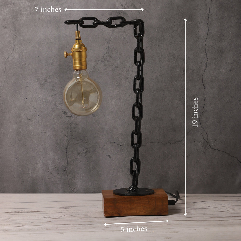 Chained Enigma Table Lamp