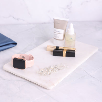 Marble Concave Vanity Tray