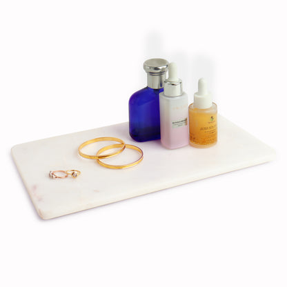 Marble Concave Vanity Tray