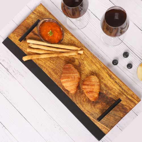 Stripe Serving Platter